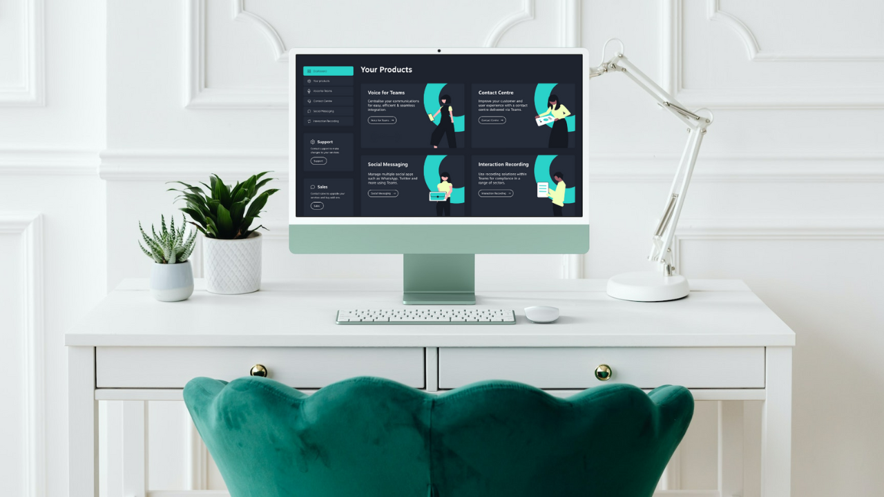Desktop screen with C360 