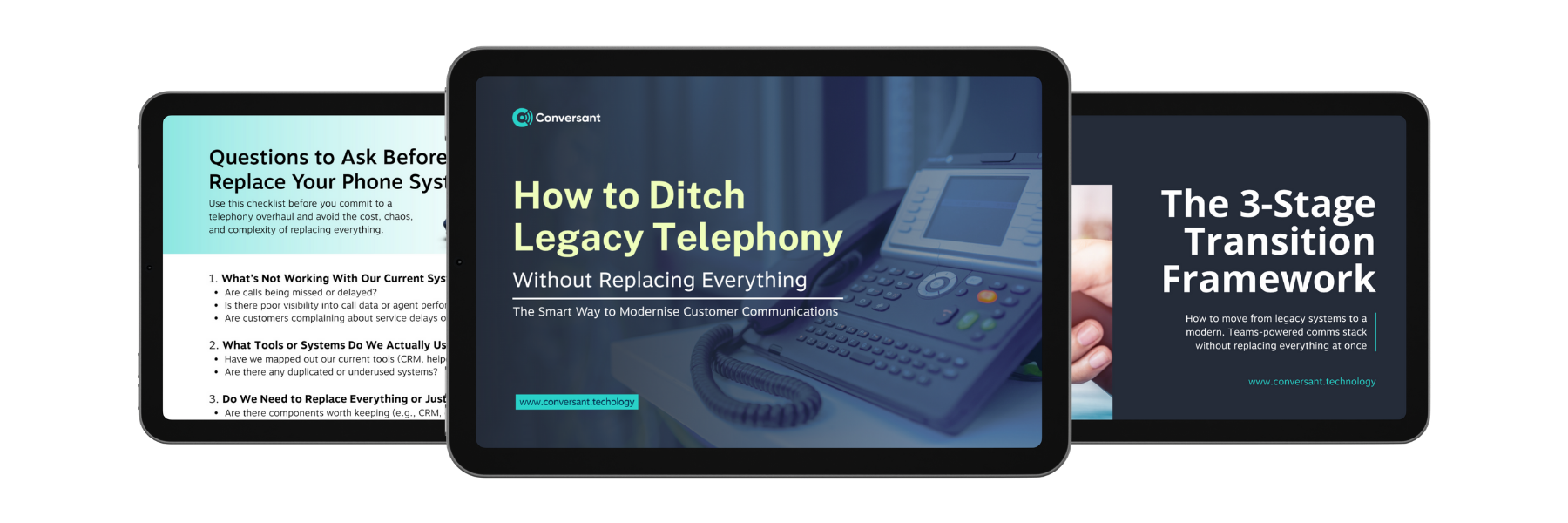 Ditching legacy telephony toolkit
